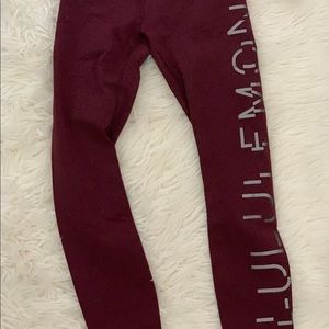 Lululemon wunder under 25”